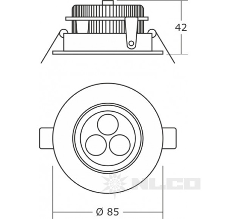 Светильник NLCO DRG8-41
