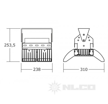 Светильник NLCO OSF150-37